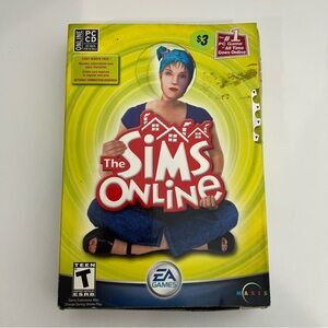 The Sims Online PC CD-ROM 2002 Charter Edition NIB Complete